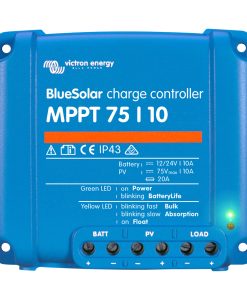 Victron BlueSolar MPPT Charge Controller - 75V - 10AMP - UL Approved