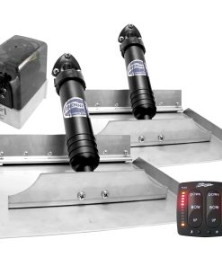 Bennett Trim Tab Kit 12" x 12" w/Electronic Indicator Control Switch