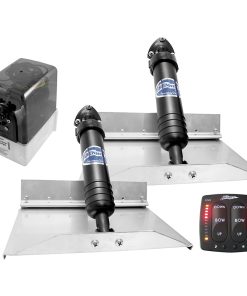 Bennett Trim Tab Kit 12" x 9" w/Electronic Indicator Control Switch