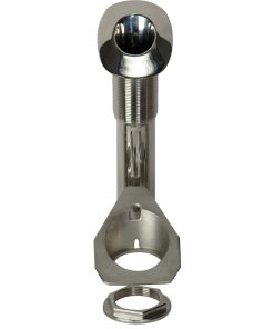 C.E. Smith 70 Series Screwless Flush Mount Rod Holder - 30 Degree - Stainless Steel - Cast Bottom - Black Liner - Boxed