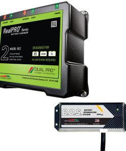 Dual Pro RS2 2 Bank Battery Charger w/2 Bank B.O.S.