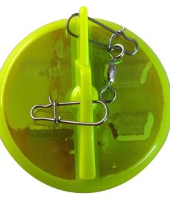 Luhr-Jensen 2-1/4" Dipsy Diver - Chartreuse/Silver Bottom Moon Jelly