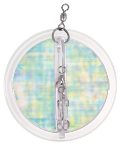 Luhr-Jensen 3-1/4" Dipsy Diver - Clear/Clear Bottom UV Moon Jelly