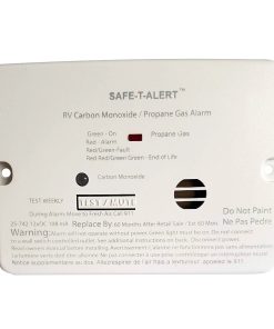 Safe-T-Alert Combo Carbon Monoxide Propane Alarm - Flush Mount - Mini - White