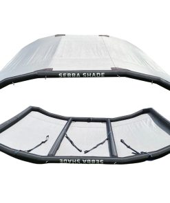 Sebba Shade 8 x 12 ft. Grey Sun Shade f/Boats 26'+