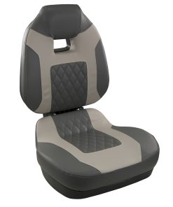 Springfield Fish Pro II High Back Folding Seat - Charcoal/Grey