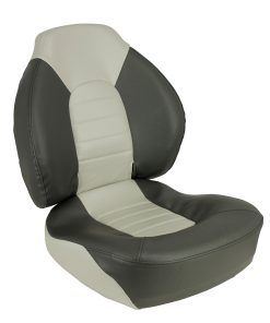 Springfield Fish Pro Mid Back Folding Seat - Charcoal/Grey