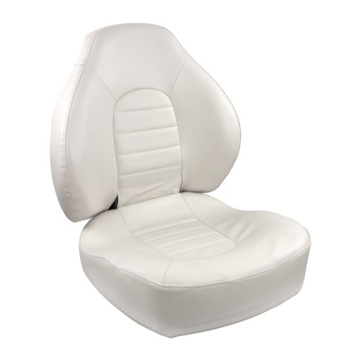 Springfield Fish Pro Mid Back Folding Seat - White