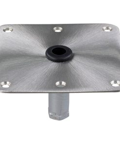 Springfield KingPin™ 7" x 7" Stainless Steel Square Base (Threaded)