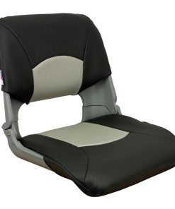 Springfield Skipper Standard Folding Seat - Grey/Charcoal