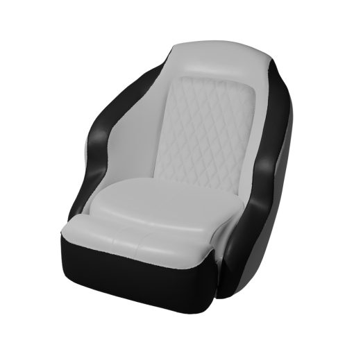 TACO Anclote Diamond Bucket Seat - Grey/Black