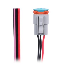 Garmin Power Flying Lead w/Water-Resistant 3-Way Plug