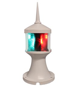 Lunasea Tri-Color/Anchor Zero Emission Light Fixture - 12V - White