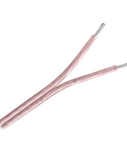 Pacer Clear 18/2 AWG Two Conductor Speaker Wire - 250'