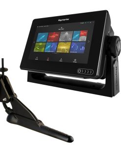 Raymarine Axiom 7 DV MFD w/CPT-100DVS Transom Mount Transducer & LightHouse North America Chart