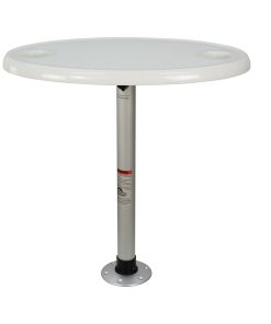 Springfield Thread-Lock™ Electrified Oval Table Package w/LED Lights & USB Ports