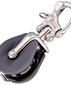 Wichard Snatch Block w/Snap Shackle - Max Rope Size 12mm (15/32")