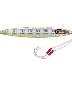 Williamson Kensaki 220 Jig - 6.75" - 7-3/4oz - Chartreuse Blink