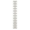 Pacer 40A Euro Style Terminal Block - 12 Positions - 5 Pack
