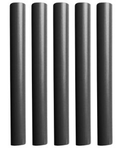 Pacer Battery Cable Heat Shrink Tubing - 1/2" x 12" - Black (5-Pieces)