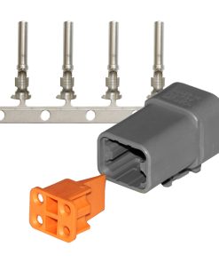 Pacer DTP Deutsch Plug Repair Kit - 14-12 AWG (4 Position)