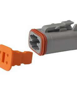 Pacer Deutsch DT Plug & Wedge Lock Kit - 4 Position - 10 Pack