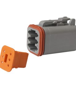 Pacer Deutsch DT Plug & Wedge Lock Kit - 6 Position - 5 Pack